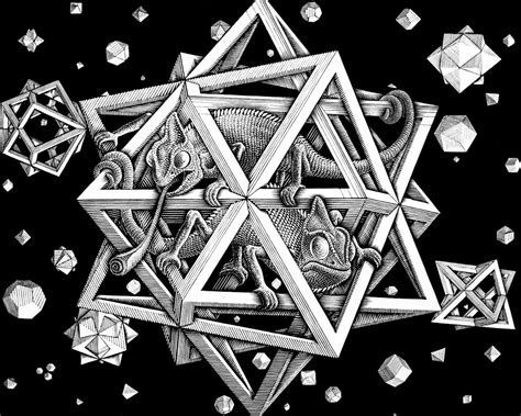The Illusionist's Brush: MC Escher's Magical Reflector in the World of Painting